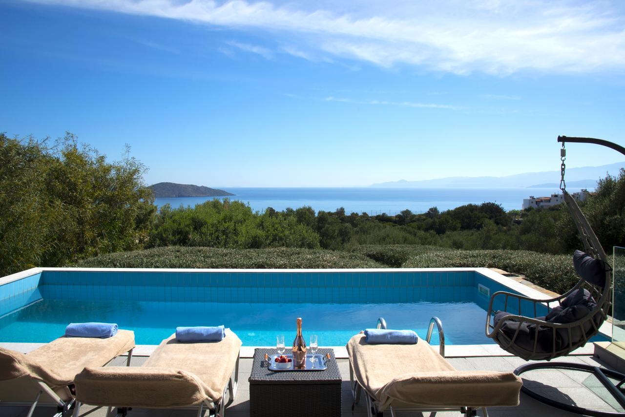 Villa Panorama Elounda Exterior foto